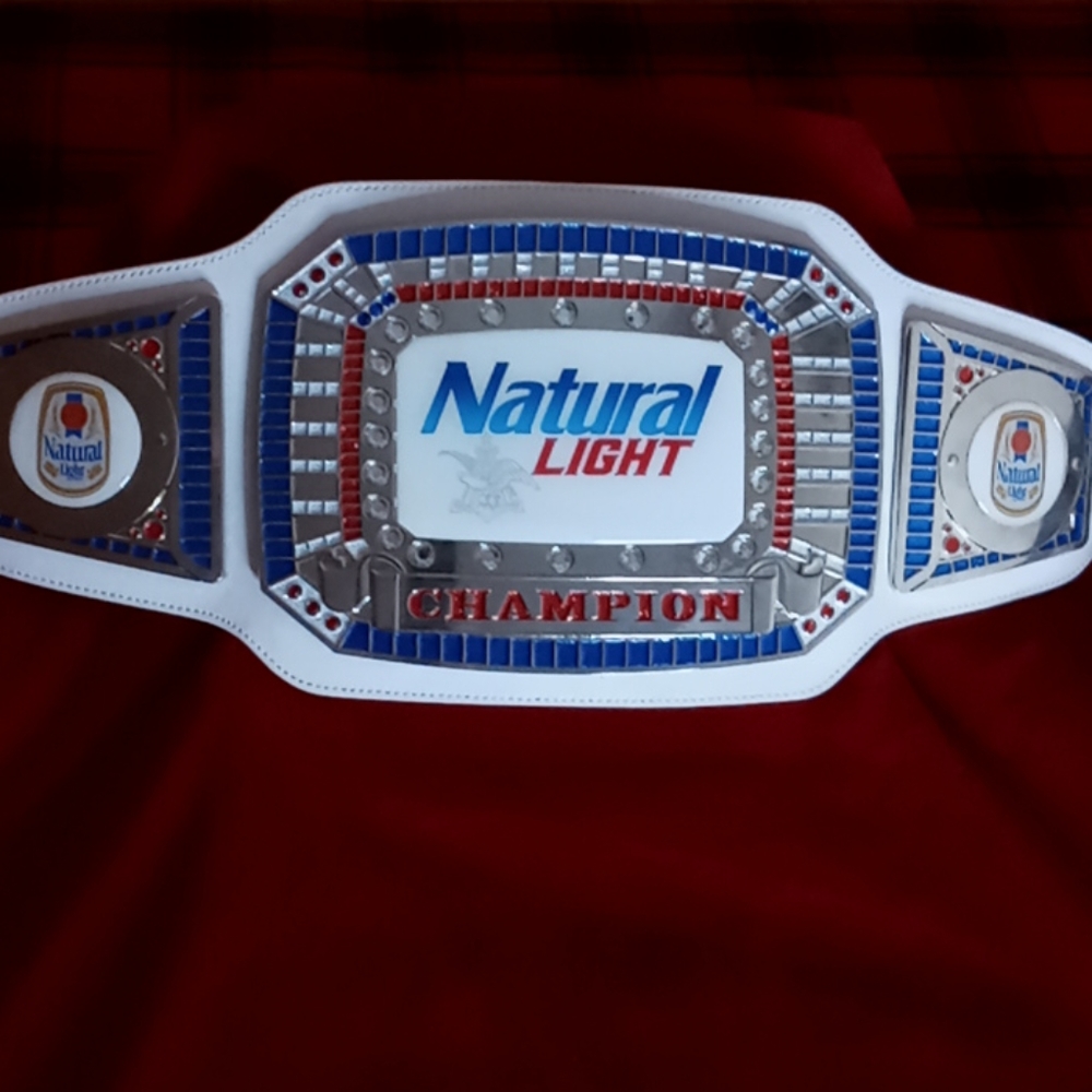 Natural Light Championship Belt